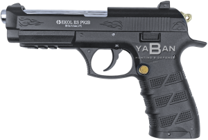 EKOL ES P92B SİYAH İŞLEMELİ BLOWBACK HAVALI TABANCA