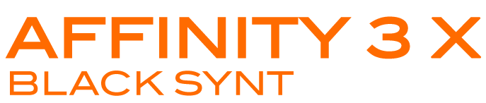 Franchi Affinity 3 X Black Synt Logo