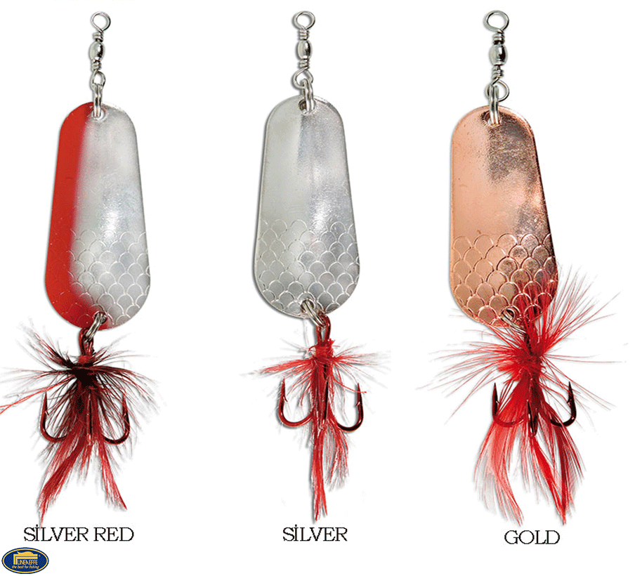Lineaeffe Bıg Spoon (Turna Kaşık) Gold-Sılver-Red Sılver 30Gr Red Sılver