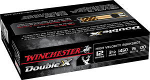 WINCHESTER (USA) DOUBLE-X SUPER MAGNUM BUCKSHOT 15 PELLETS - 12 CAL.