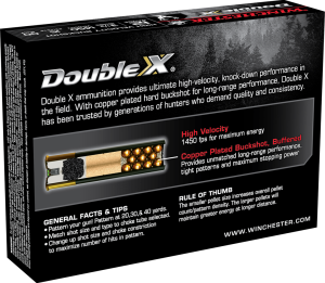 WINCHESTER (USA) DOUBLE-X SUPER MAGNUM BUCKSHOT 15 PELLETS - 12 CAL.