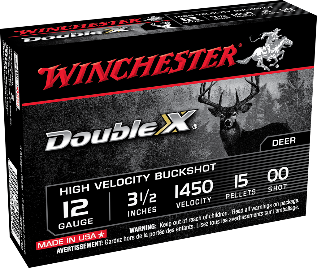 WINCHESTER (USA) DOUBLE-X SUPER MAGNUM BUCKSHOT 15 PELLETS - 12 CAL.