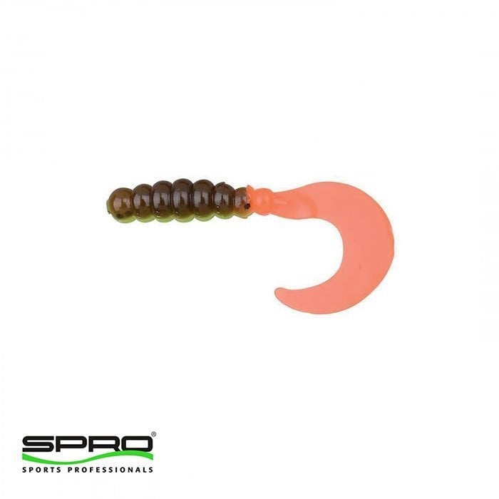 SPRO U.S. Grub 4,5Cm Camo Perch Silikon Yem 1/1
