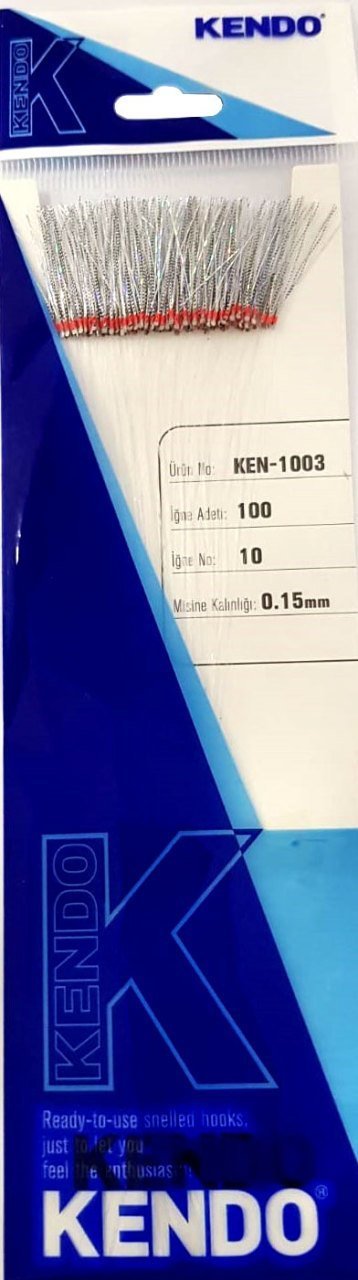 Kendo Özel Köstek 100 Adet İğne No:9 Beyaz Ördek İmitasyon