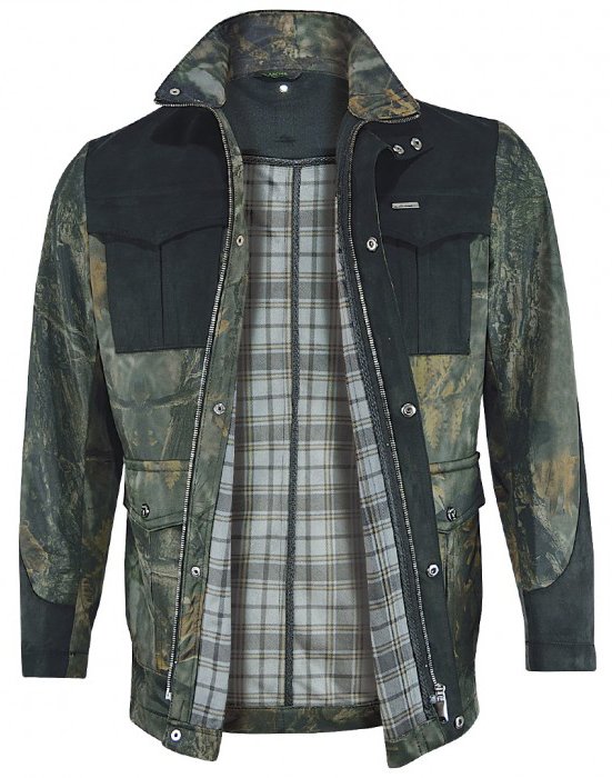 ARCHER 3017 SİYAH-ORMAN DESEN CEKET