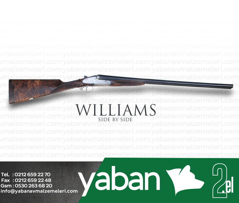 WILLIAMS SPECIAL ÇİFTE AV TÜFEĞİ / 2.EL