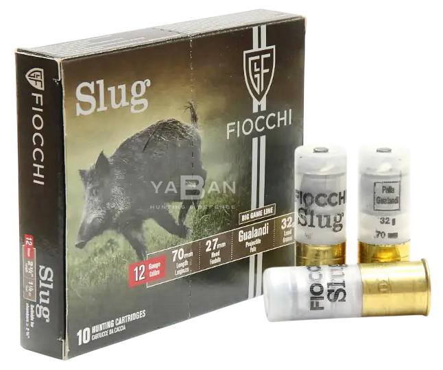 FIOCCHI PALLA GUALANDI SLUG TEK KURŞUN - 12 CAL.