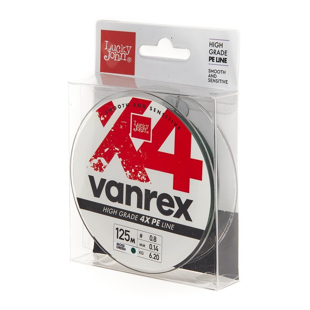 Lucky John Vanrex Pe Örgü X4 Yosun Yeşil 125M 0.14 MM
