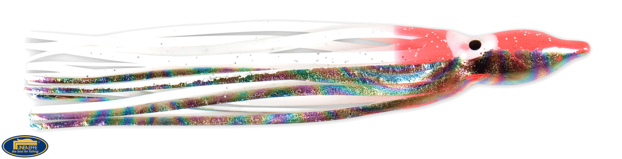Lineaeffe Hyper Catch Sılıcone Kalamar Red White 12,Cm