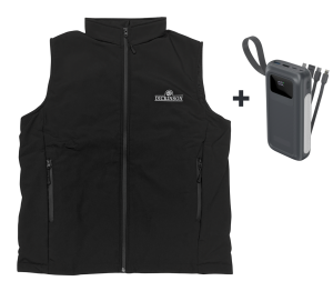 Dickinson Softshell Isıtmalı Siyah Yelek (+Powerbank)
