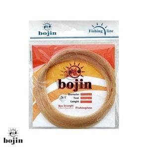 BOJIN Poşet Misina100m-0.70mm Renk:B010(A.Kahve)