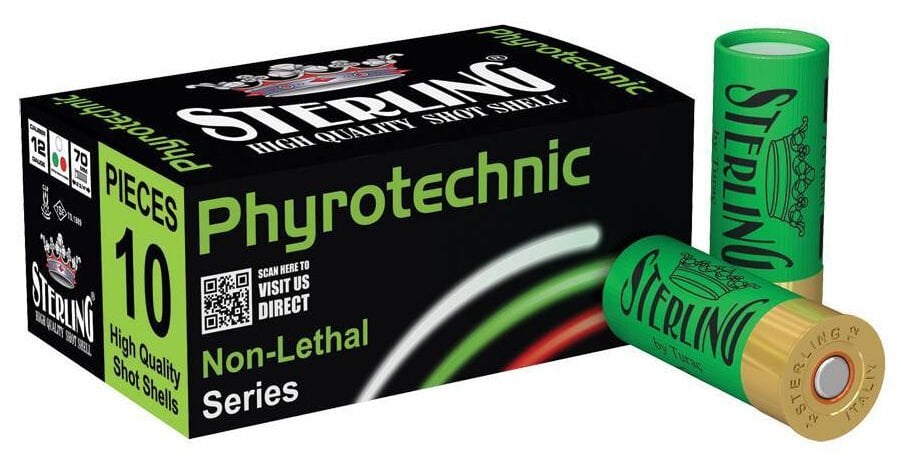 STERLING PYROTECHNIC 3 RENKLİ İŞARET FİŞEĞİ - 12 CAL.