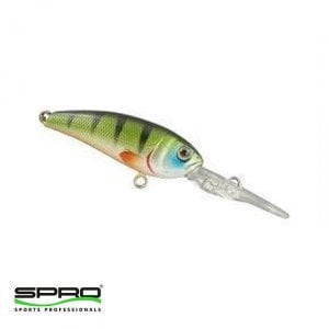 SPRO Chibi Shad 40 LL Green Perch 3P Maket Yem