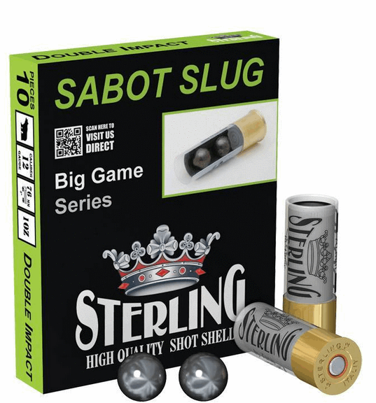STERLING SABOT SLUG 2'Lİ KURŞUN - 12 CAL.