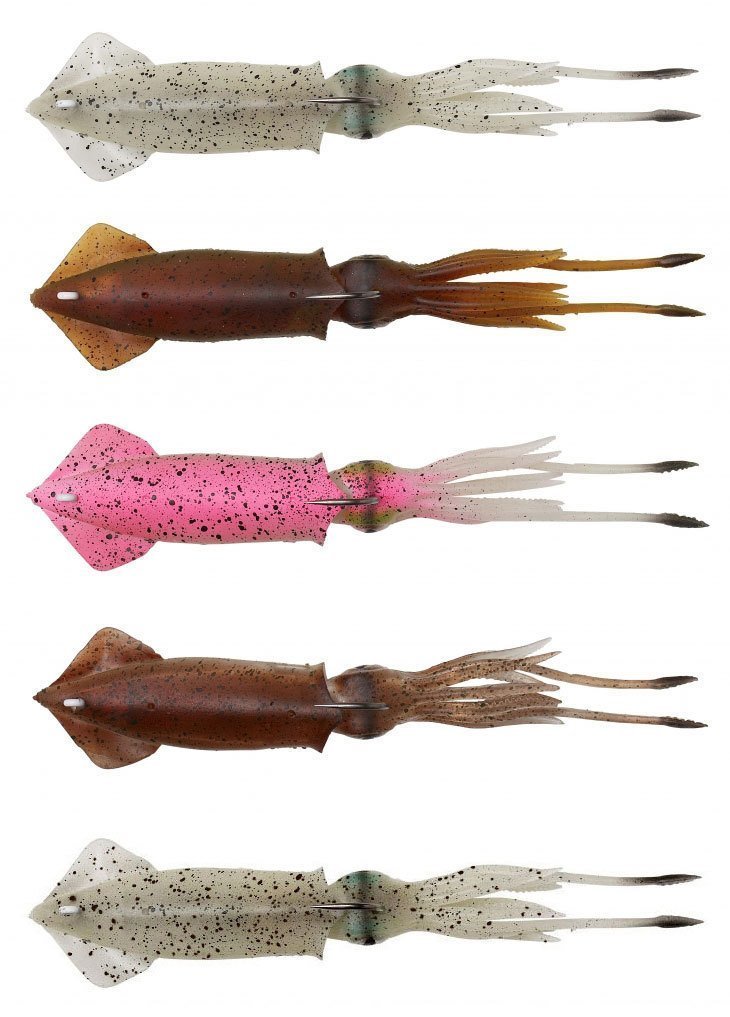 Savage gear 3D TPE Swim Squid 260mm 126g 1 Adet Suni Yem Red Brown