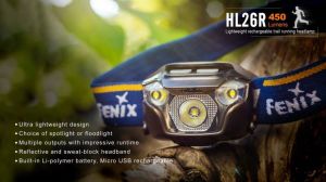 FENİX HL26R 450 LÜMEN KAFA LAMBASI