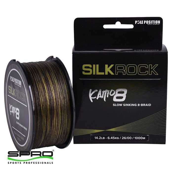 Spro Polep Silkrock Kamo8 Braid 0.26MM 1000M