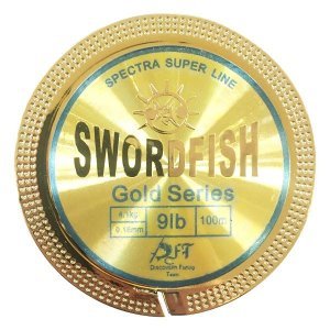 BOJIN Gold Swordfish Metal Kutu Misina100m-018mm