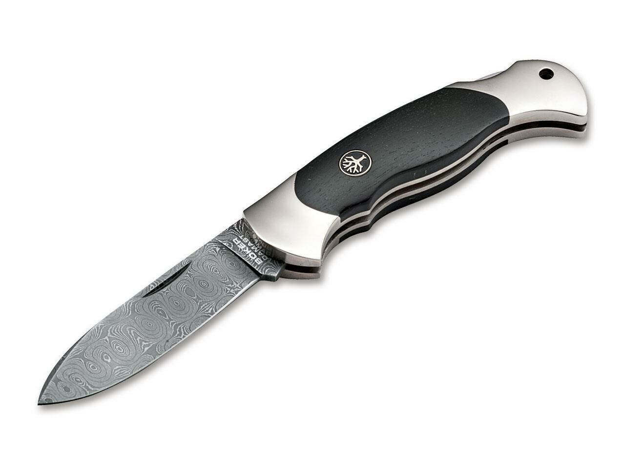 Böker Manufaktur Scout Spearpoint Hornbeam Damascus Çakı