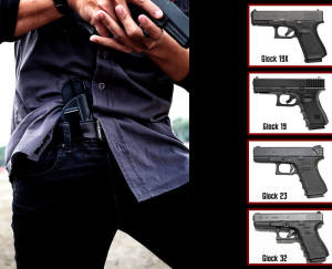CYTAC GLOCK 19-23-32 İÇ TABANCA KILIFI