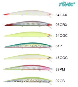 River Slim Monster 175S 17.5 cm 30g 0.6-1.2mt 81P