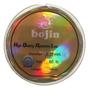 BOJIN Dyneema İp Misina 100 m - 0.35 mm Renk:Yeşil