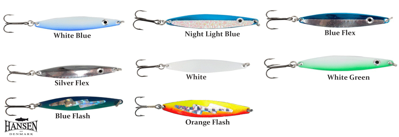 Hansen Fight 7.6cm 18g Kaşık White/Blue