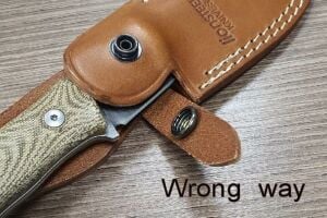 Lionsteel M5 Santos Wood Bıçak