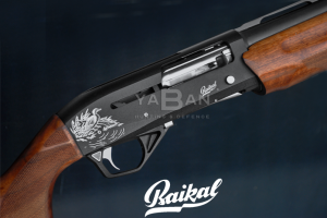 BAIKAL MP-155 AHŞAP ÖRDEK GRAVÜRLÜ YARI OTOMATİK AV TÜFEĞİ