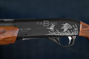 BAIKAL MP-155 AHŞAP ÖRDEK GRAVÜRLÜ YARI OTOMATİK AV TÜFEĞİ