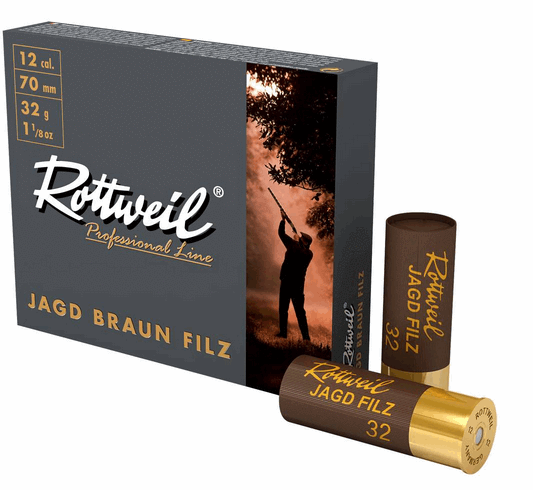 ROTTWEIL JAGD BRAUN FILZ KEÇE TAPA 32 GR. AV FİŞEĞİ - 12 CAL