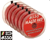 ASSO MAGIC RED INVISIBLE 100 MT MİSİNA 0.18