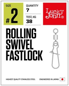 Lucky John Klips 5101 Rolling Fastlock 8