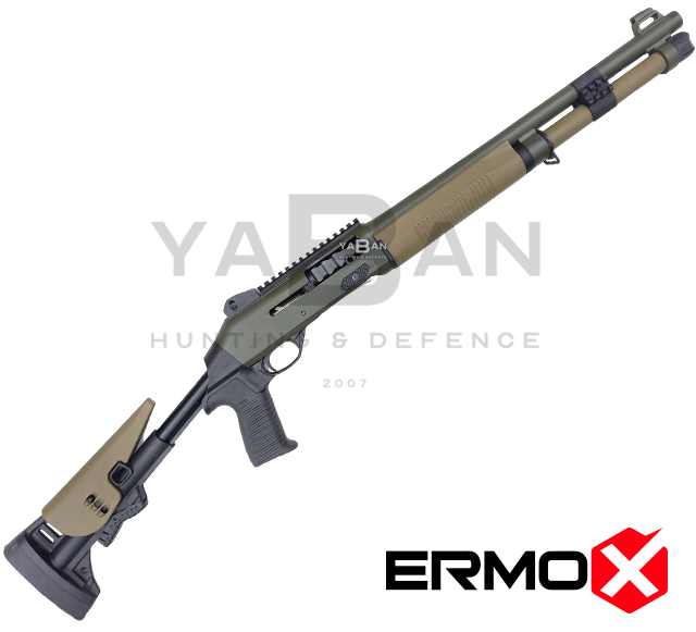 ERMOX XA-4 PRO AT1 HAKİ-TAN TELESKOPİK YARI OTOMATİK AV TÜFEĞİ