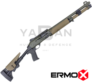 ERMOX XA-4 PRO AT1 HAKİ-TAN TELESKOPİK YARI OTOMATİK AV TÜFEĞİ