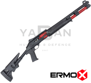 ERMOX XA-4 PRO AT1 KIRMIZI-SİYAH TELESKOPİK YARI OTOMATİK AV TÜFEĞİ