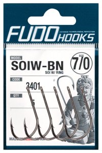Fudo 3401 Soi Delikli Pala Black Nikel İğne 13/0