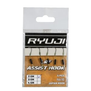 RYUJI LRF HIRSIZ ASSIST HOOK İĞNE NO:10, 4CM (5 ADET)