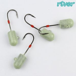 River Hunter Jig Head Glow 4P 1 GR