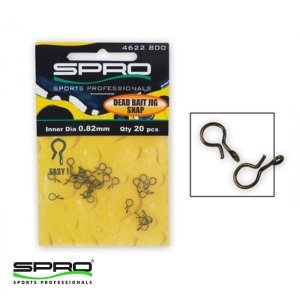 SPRO Deadbait Jig Snap Yem Tutucu Klips 20x10