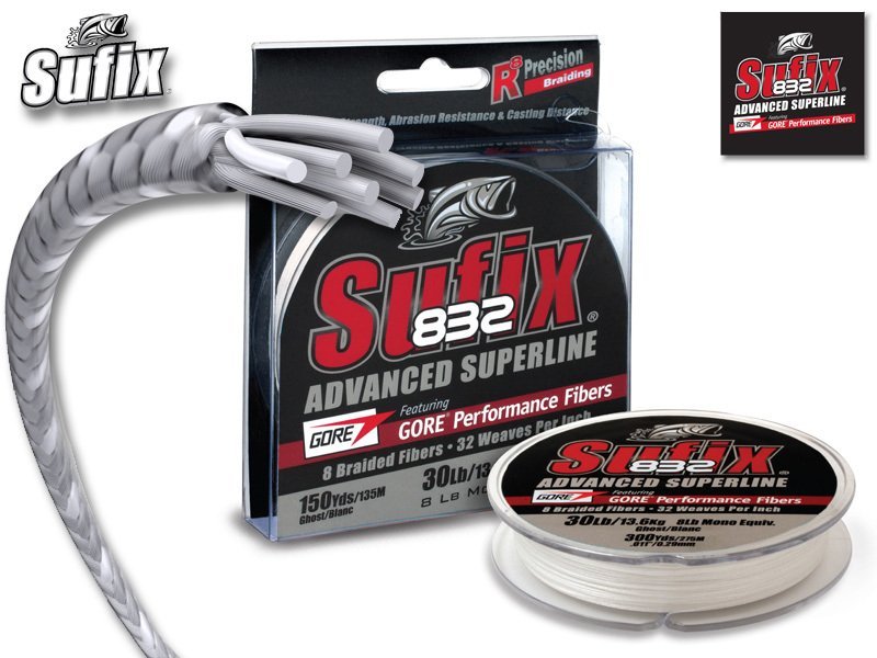 Sufix 832 Ghost Beyaz (Hayalet) İp Misina 100 mt - 0,18 mm
