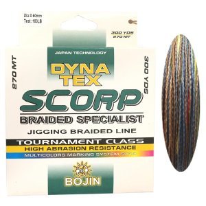 BOJIN Scorp Jıggıng Braıded Lıne 0.60mm Misina
