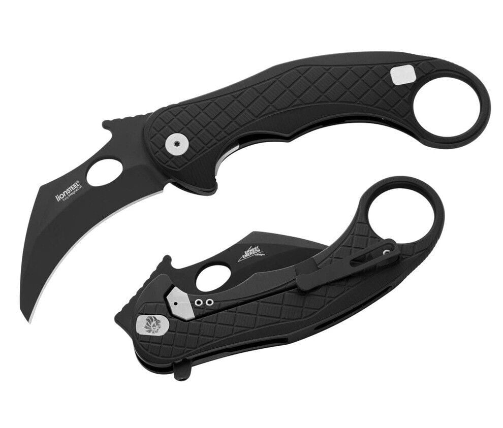 Lionsteel L.E.One Black / Chemical Black Çakı