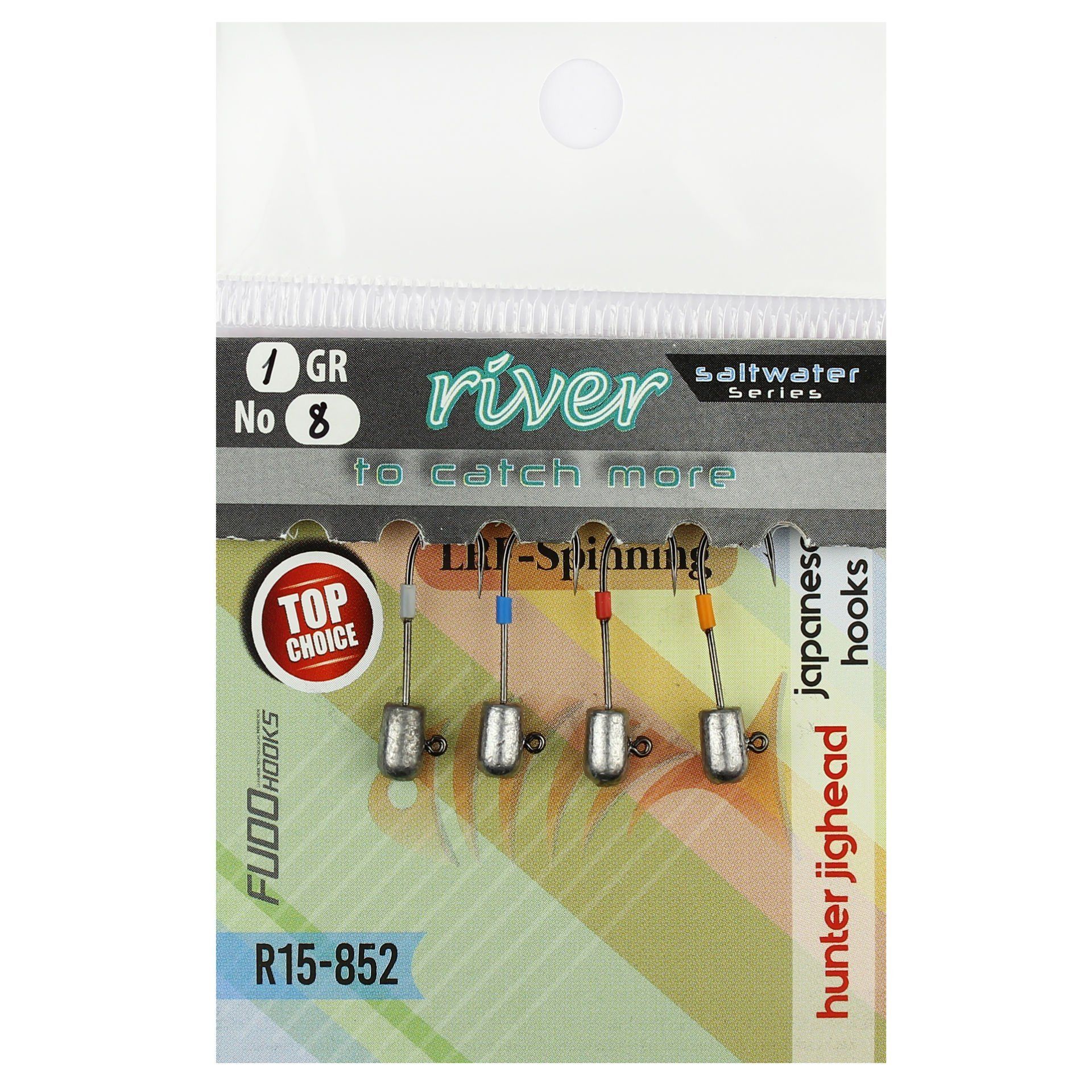 River Hunter Jig Head 4P 1.5 GR