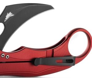 Lionsteel L.E.One Mid-Red / Black Çakı
