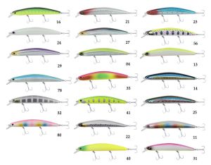 Kendo Seabass Mınnow 12.5cm 21g Floatıng Suni Yem 40