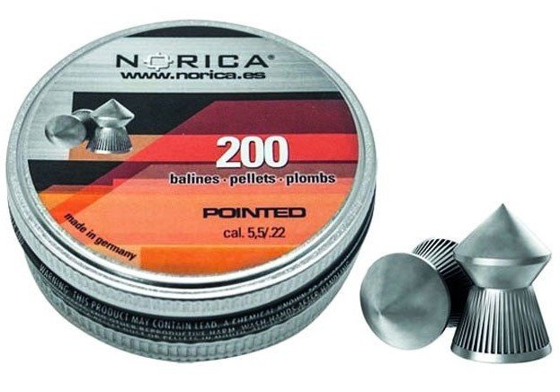 NORICA POINTED 5,5 MM SAÇMA / 200 ADET
