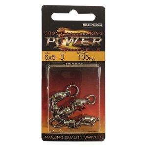 SPRO Ballbearing Power Çapraz Fırdöndü 6x5 135K