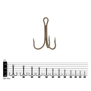 Effe İğne 3551 Üçlü Bronz Carbon