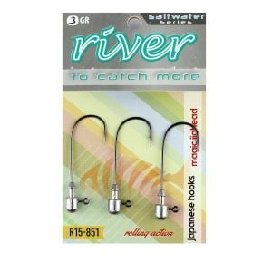 River Magic Jig Head 3P 3 GR
